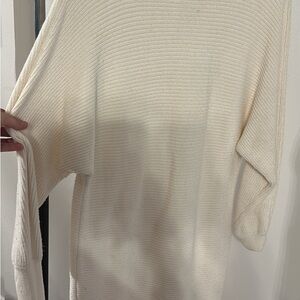 Express Cream Sweater dress